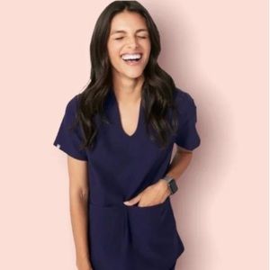 Figs scrub top banepe oversized pocket limited edition S